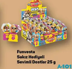 FUNVESTA SAKIZ HEDİYELİ SEVİMLİ DOSTLAR 25 G